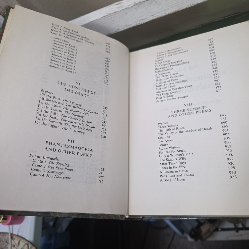 The Complete Illustrated Works of Lewis Carroll 1982 Chancellor Press Hardcover - Picture 13 of 13